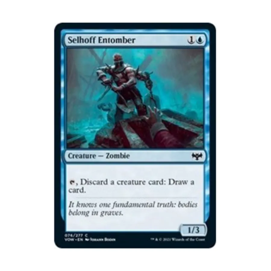 CCG Сельхофф Энтомбер (К), MTG - Innistrad: Crimson Vow
CCG Сельхофф Энтомбер (К), MTG - Innistrad: Crimson Vow