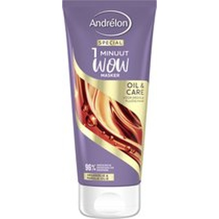 Andrelon 1-Minute Hair Mask Oil Care 180ml - Питательное лечение волос Andrélon
Andrelon 1-Minute Hair Mask Oil Care 180ml - Питательное лечение волос Andrélon