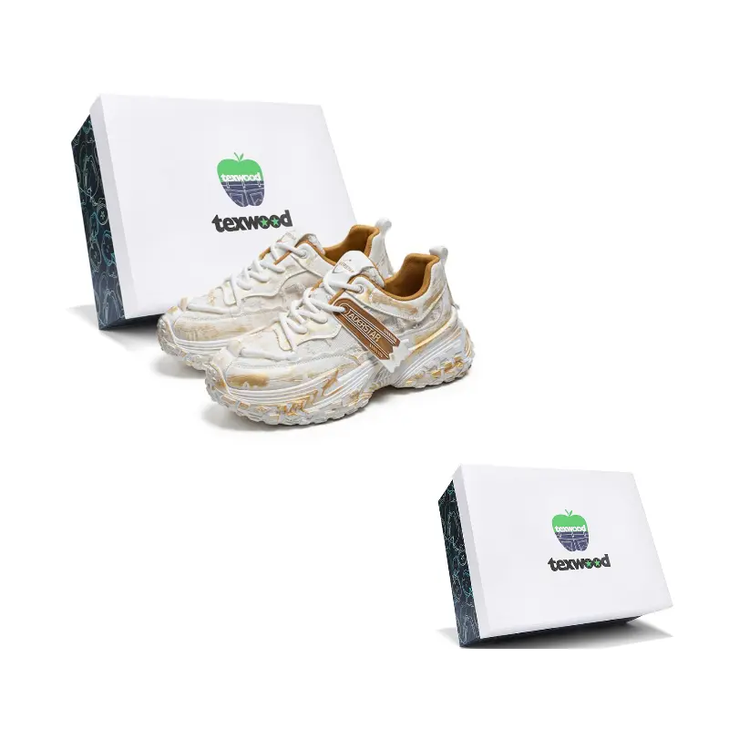 TEXWOOD Белый бокс с мужскими кроссовками на массивной подошве, цвет White Box
TEXWOOD Белый бокс с мужскими кроссовками на массивной подошве, цвет White Box