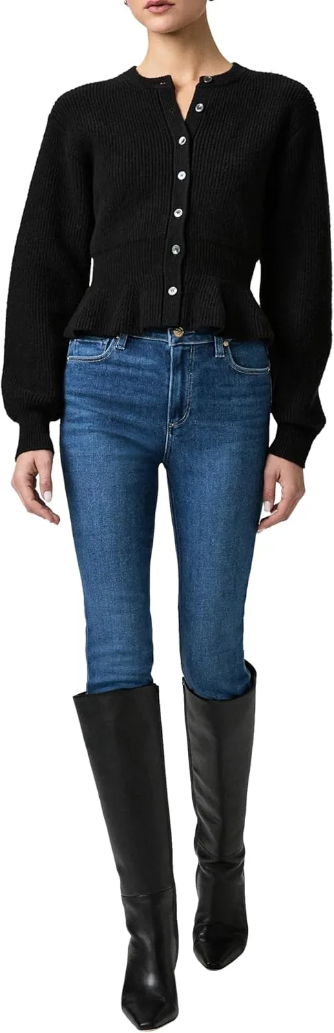 PAIGE Women's White Noise Grand Hem Jeans
PAIGE Women's White Noise Grand Hem Jeans