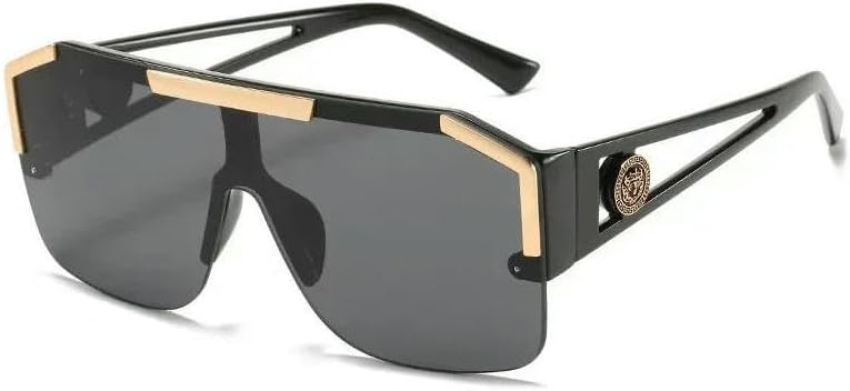 Женские солнцезащитные очки класса люкс, большие квадратные солнцезащитные очки, мужские винтажные очки увеличенного размера с защитой от УФ-излучения UV400 DMMWCX, Black
Женские солнцезащитные очки класса люкс, большие квадратные солнцезащитные очки, мужские винтажные очки увеличенного размера с защитой от УФ-излучения UV400 DMMWCX, Black