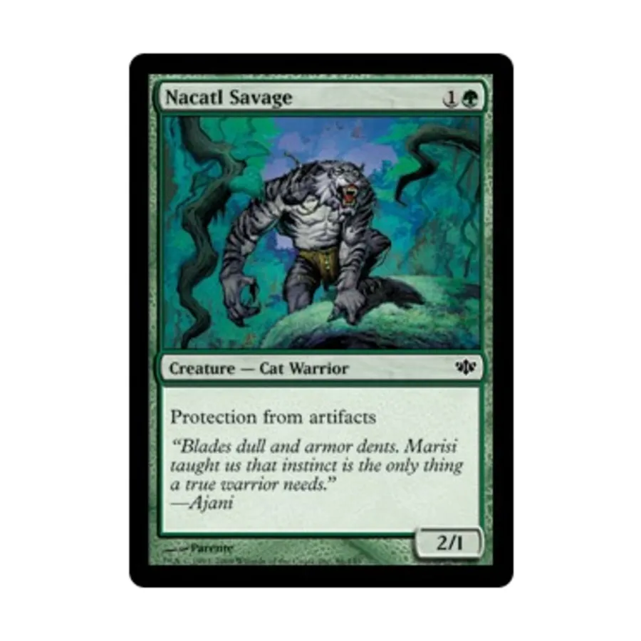 CCG Накатль Сэвидж (C) (Рольга), MTG - Conflux
CCG Накатль Сэвидж (C) (Рольга), MTG - Conflux