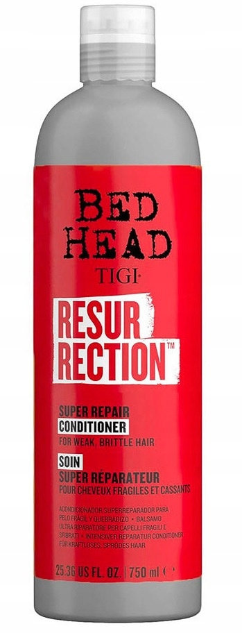 Кондиционер для волос TIGI BH Resurrection Repair 750 мл
Кондиционер для волос TIGI BH Resurrection Repair 750 мл