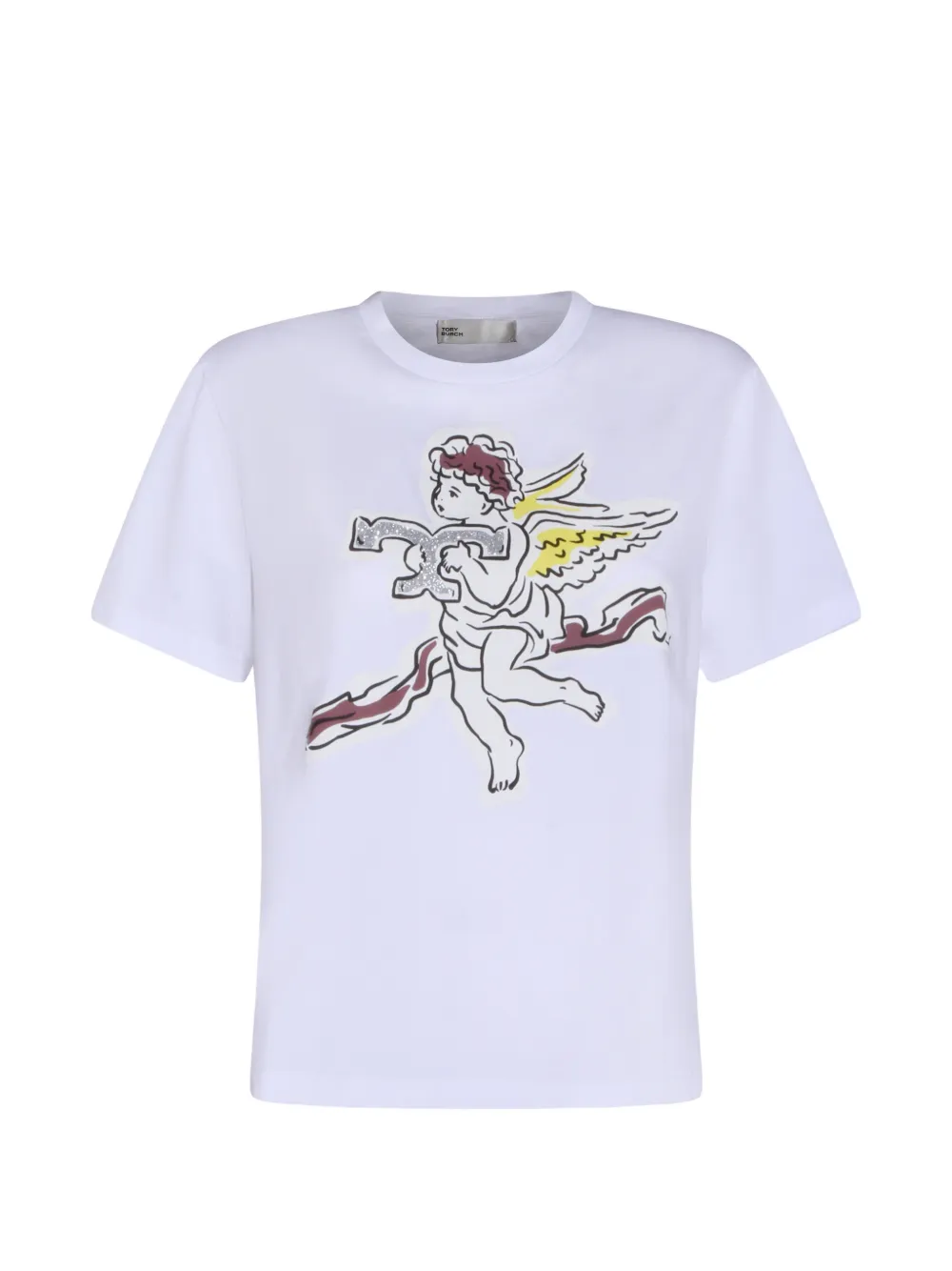Футболка с графическим принтом Tory Burch, белый
Футболка с графическим принтом Tory Burch, белый