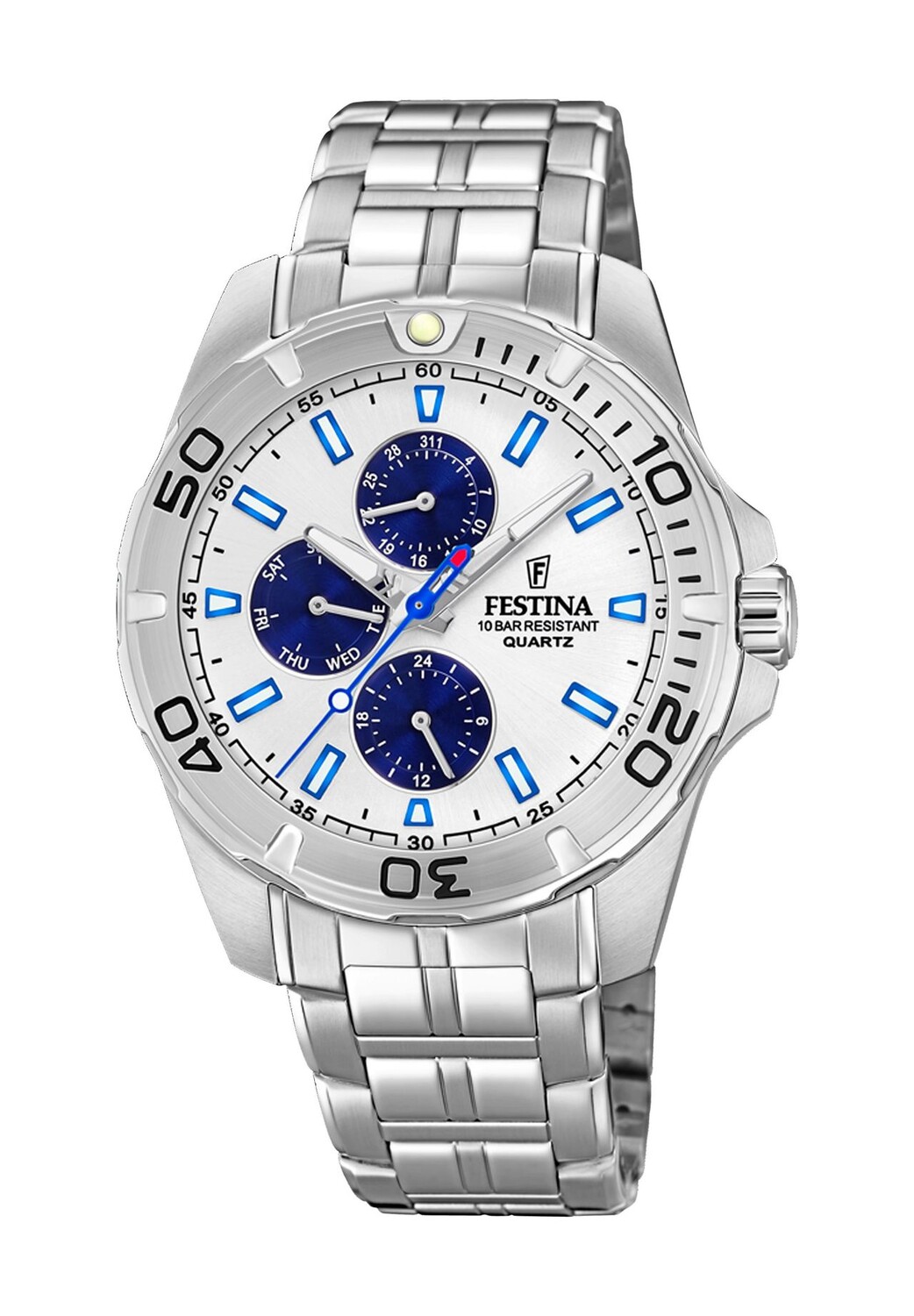 Мужские многофункциональные часы FESTINA, серебро 
Мужские многофункциональные часы FESTINA, серебро