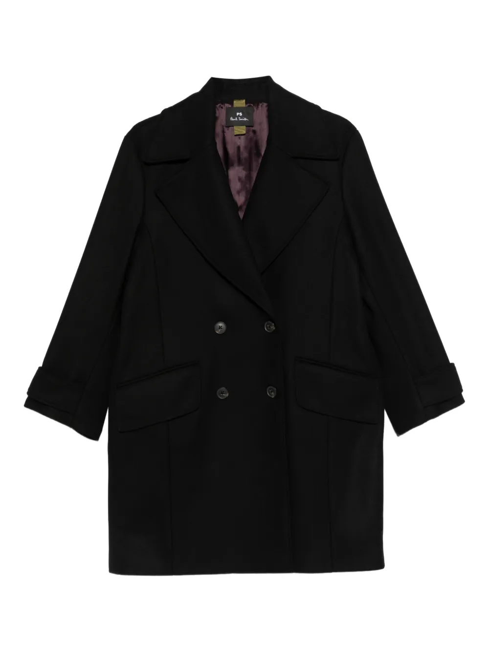 Двубортное пальто Paul Smith, черный
Двубортное пальто Paul Smith, черный