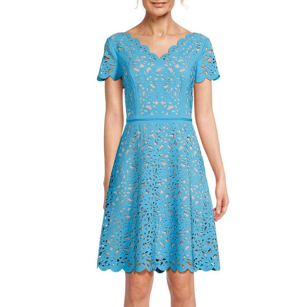 Женское платье-трапеция с вырезами Focus By Shani, цвет Turquoise Nude
Женское платье-трапеция с вырезами Focus By Shani, цвет Turquoise Nude