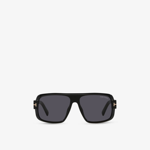 Солнцезащитные очки Tom Ford "авиаторы" в толстой оправе из ацетата, черный
Солнцезащитные очки Tom Ford "авиаторы" в толстой оправе из ацетата, черный