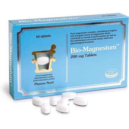 Биомагний 200 мг 60 таблеток, Pharma Nord
Биомагний 200 мг 60 таблеток, Pharma Nord
