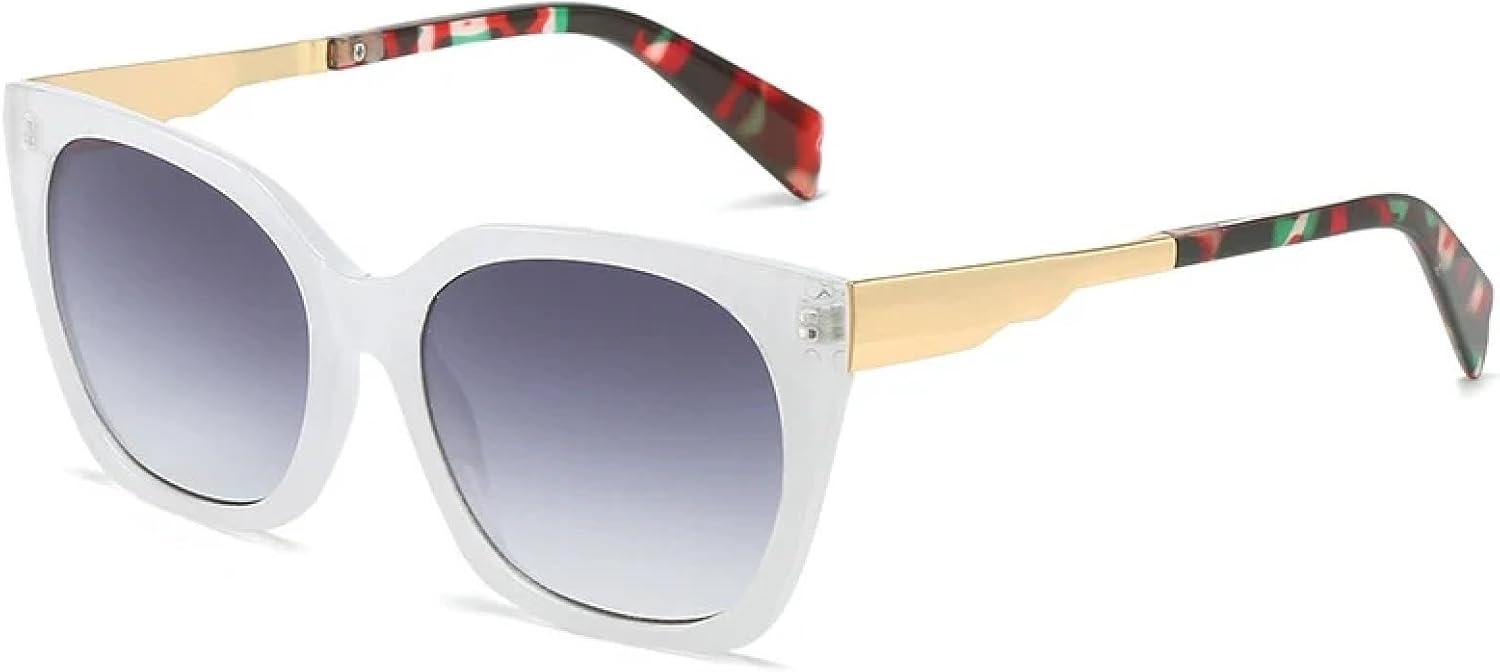 Модные солнцезащитные очки «кошачий глаз» для женщин и мужчин, винтажные, роскошные, для путешествий и вождения, с защитой от УФ-излучения UV400 TKKTLLT, White Gradient Gray
Модные солнцезащитные очки «кошачий глаз» для женщин и мужчин, винтажные, роскошные, для путешествий и вождения, с защитой от УФ-излучения UV400 TKKTLLT, White Gradient Gray