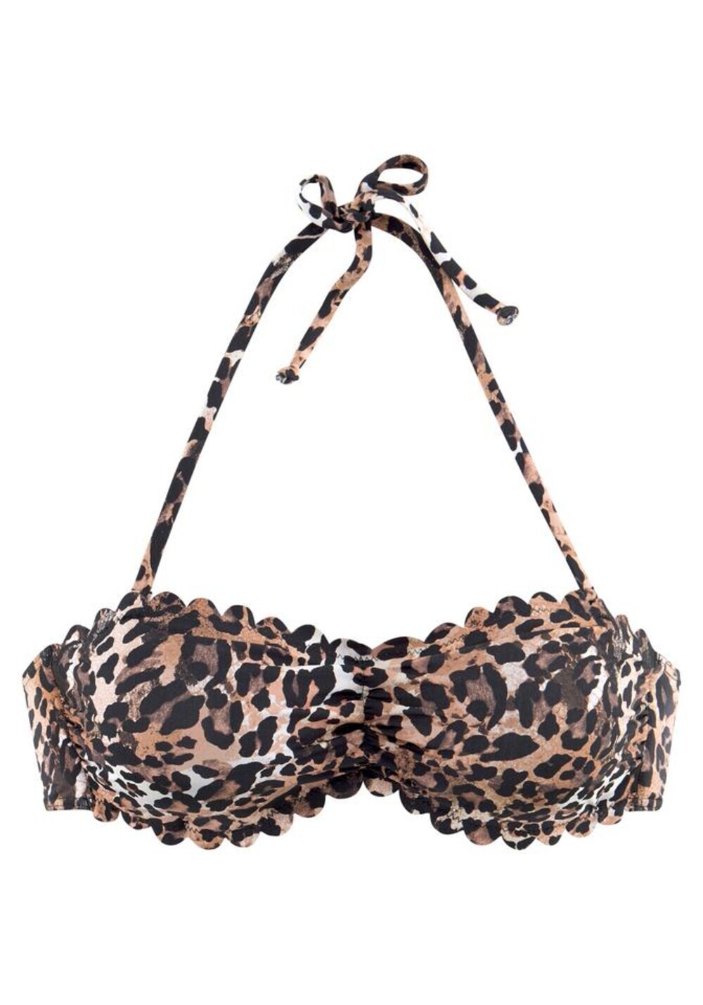 Топ бикини-бандо Lascana Lexa, коричневый
Топ бикини-бандо Lascana Lexa, коричневый