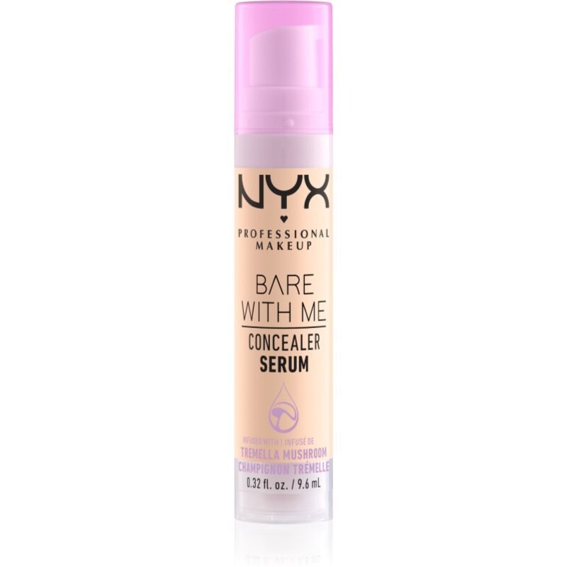 NYX Professional Makeup Bare With Me Concealer Serum увлажняющий консилер 2 в 1 оттенок 01 — Fair 9,6 мл
NYX Professional Makeup Bare With Me Concealer Serum увлажняющий консилер 2 в 1 оттенок 01 — Fair 9,6 мл