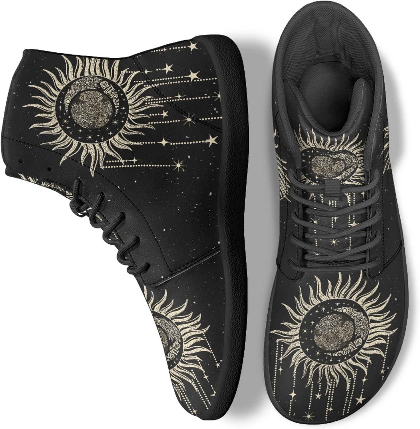 Кроссовки Novelty Print на высокой подошве для мужчин и женщин, повседневные обувь на шнуровке, босоножки Arleeorkee, Moon Sun Stars
Кроссовки Novelty Print на высокой подошве для мужчин и женщин, повседневные обувь на шнуровке, босоножки Arleeorkee, Moon Sun Stars