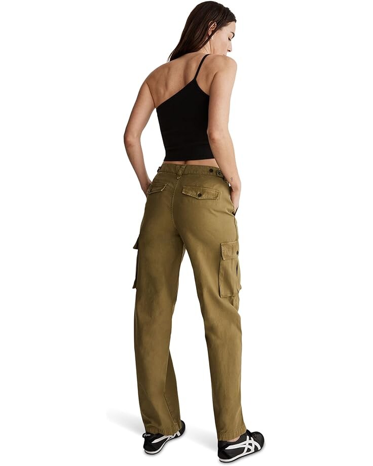Брюки Madewell Garment-Dyed Low-Slung Straight Cargo Pants, цвет Classic Olive
Брюки Madewell Garment-Dyed Low-Slung Straight Cargo Pants, цвет Classic Olive