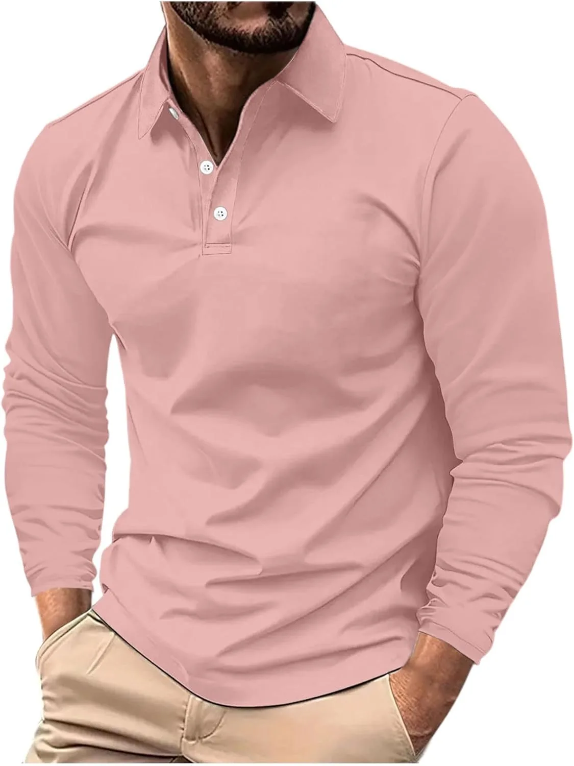 Мужская футболка поло с длинным рукавом, легкая и дышащая
Мужская футболка поло с длинным рукавом, легкая и дышащая