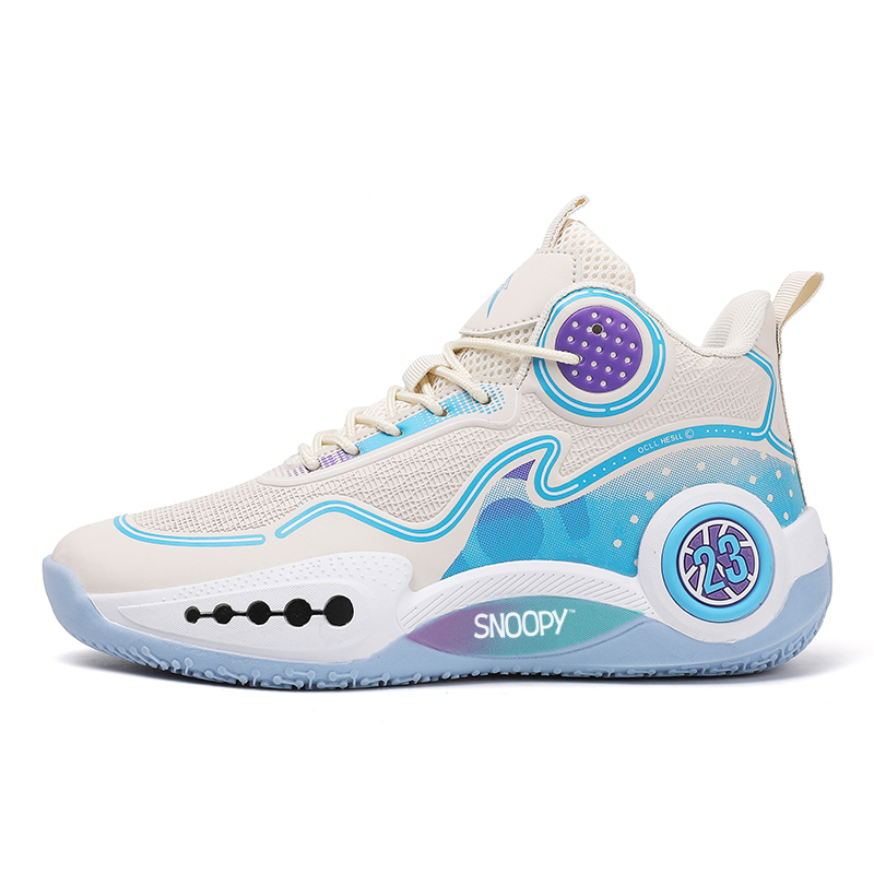 Детские баскетбольные кроссовки с высоким берцем, противоскользящие, устойчивые к истиранию, дышащие, для подростков SNOOPY, черный
Детские баскетбольные кроссовки с высоким берцем, противоскользящие, устойчивые к истиранию, дышащие, для подростков SNOOPY, черный