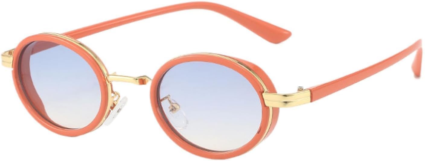 Солнцезащитные очки с защитой от УФ-излучения UV400 | Маленькая оправа в стиле стимпанк | Для женщин и мужчин | Для занятий спортом на открытом воздухе и вождения DSVIGF, Orange Blue Tea
Солнцезащитные очки с защитой от УФ-излучения UV400 | Маленькая оправа в стиле стимпанк | Для женщин и мужчин | Для занятий спортом на открытом воздухе и вождения DSVIGF, Orange Blue Tea