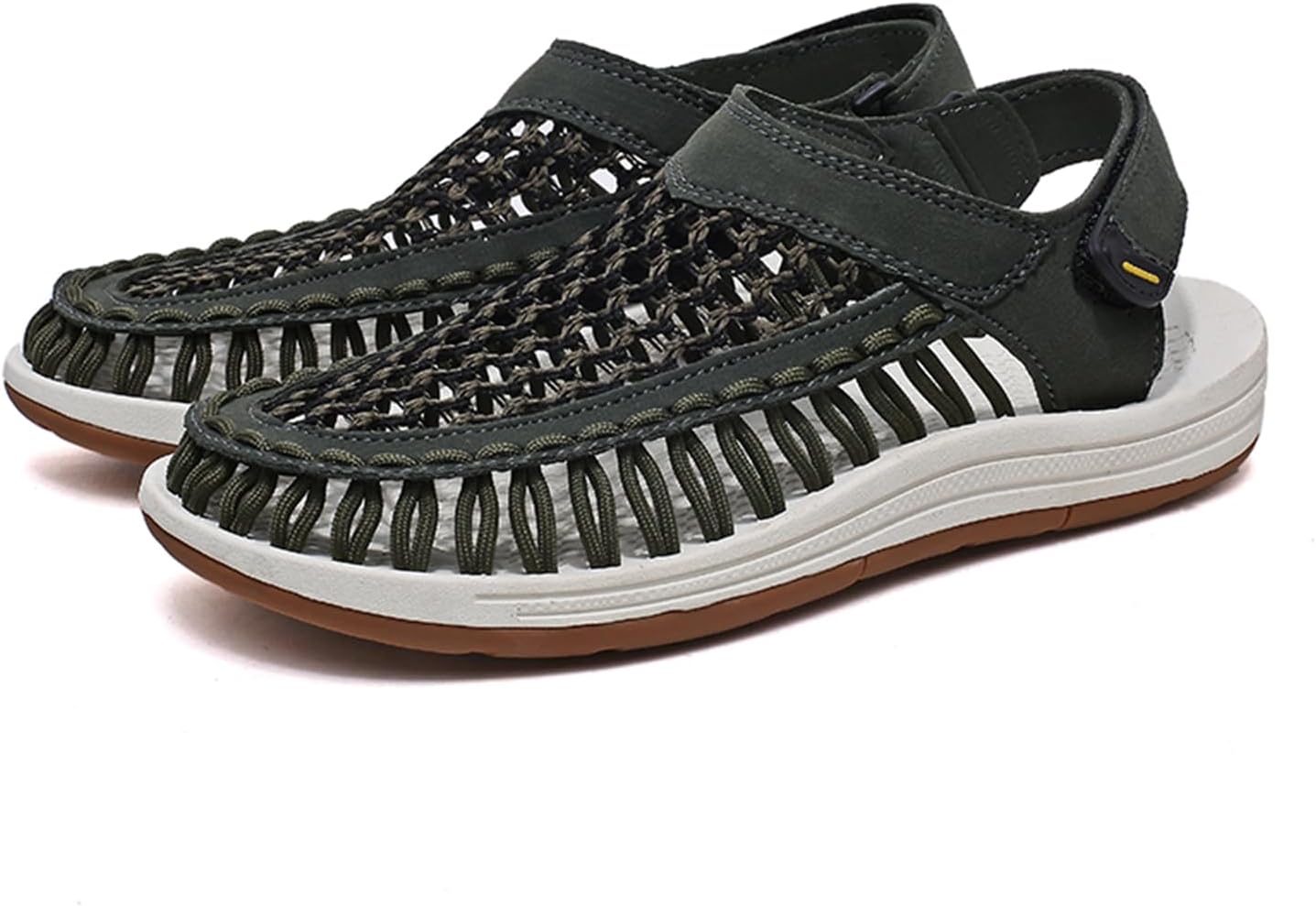 Мужские плетеные слипоны Dacnakby, дышащие плоские сандалии, легкие сетчатые сандалии для мужчин, черные повседневные водные обувь для улицы
Мужские плетеные слипоны Dacnakby, дышащие плоские сандалии, легкие сетчатые сандалии для мужчин, черные повседневные водные обувь для улицы