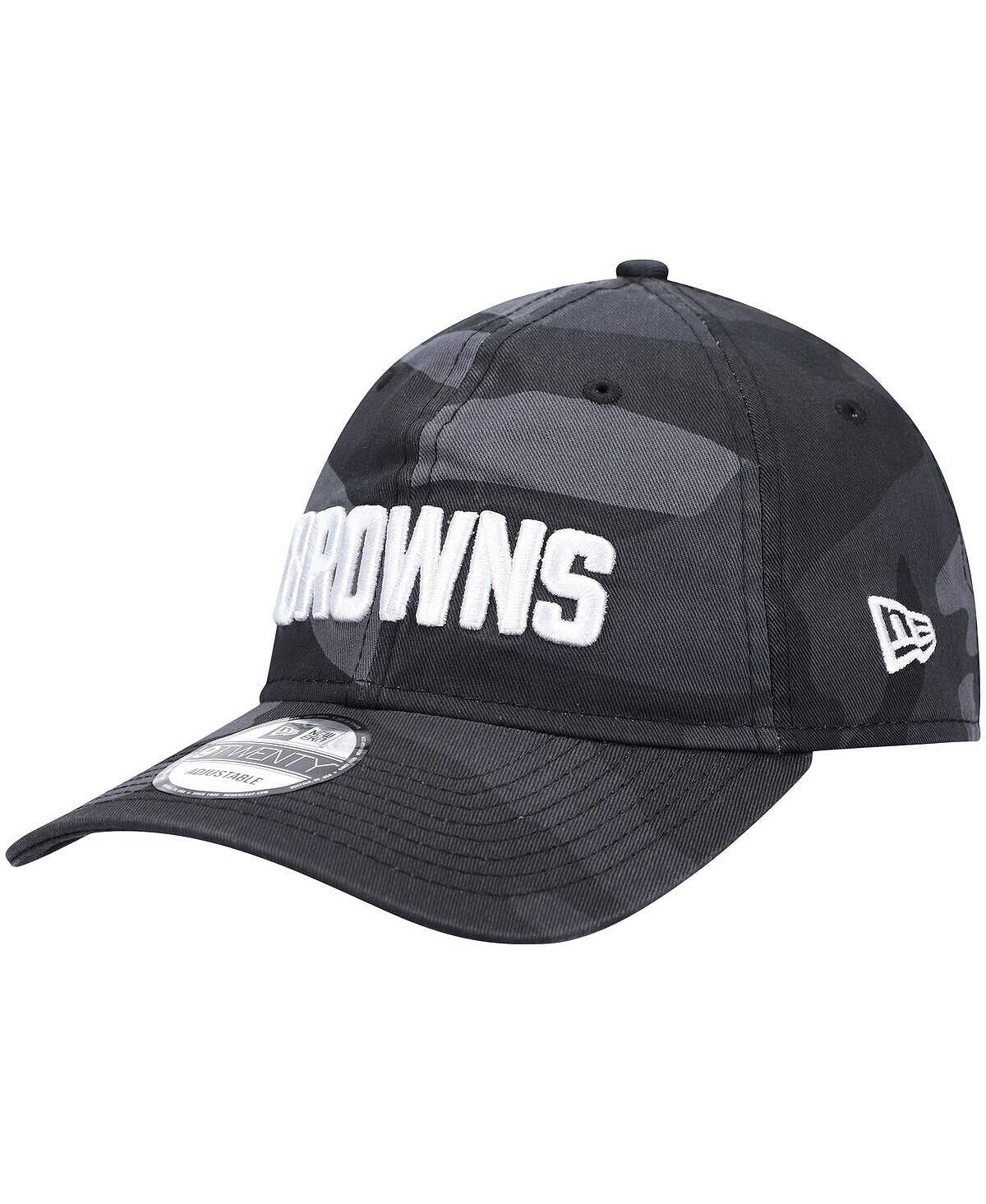 Мужская темно-серая бейсболка Cleveland Browns Camo Core Classic 2.0 9Twenty New Era
Мужская темно-серая бейсболка Cleveland Browns Camo Core Classic 2.0 9Twenty New Era