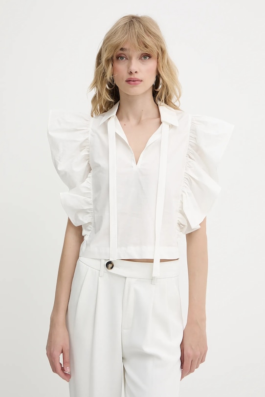 Хлопковая блузка SUHAT Silvian Heach, белый
Хлопковая блузка SUHAT Silvian Heach, белый