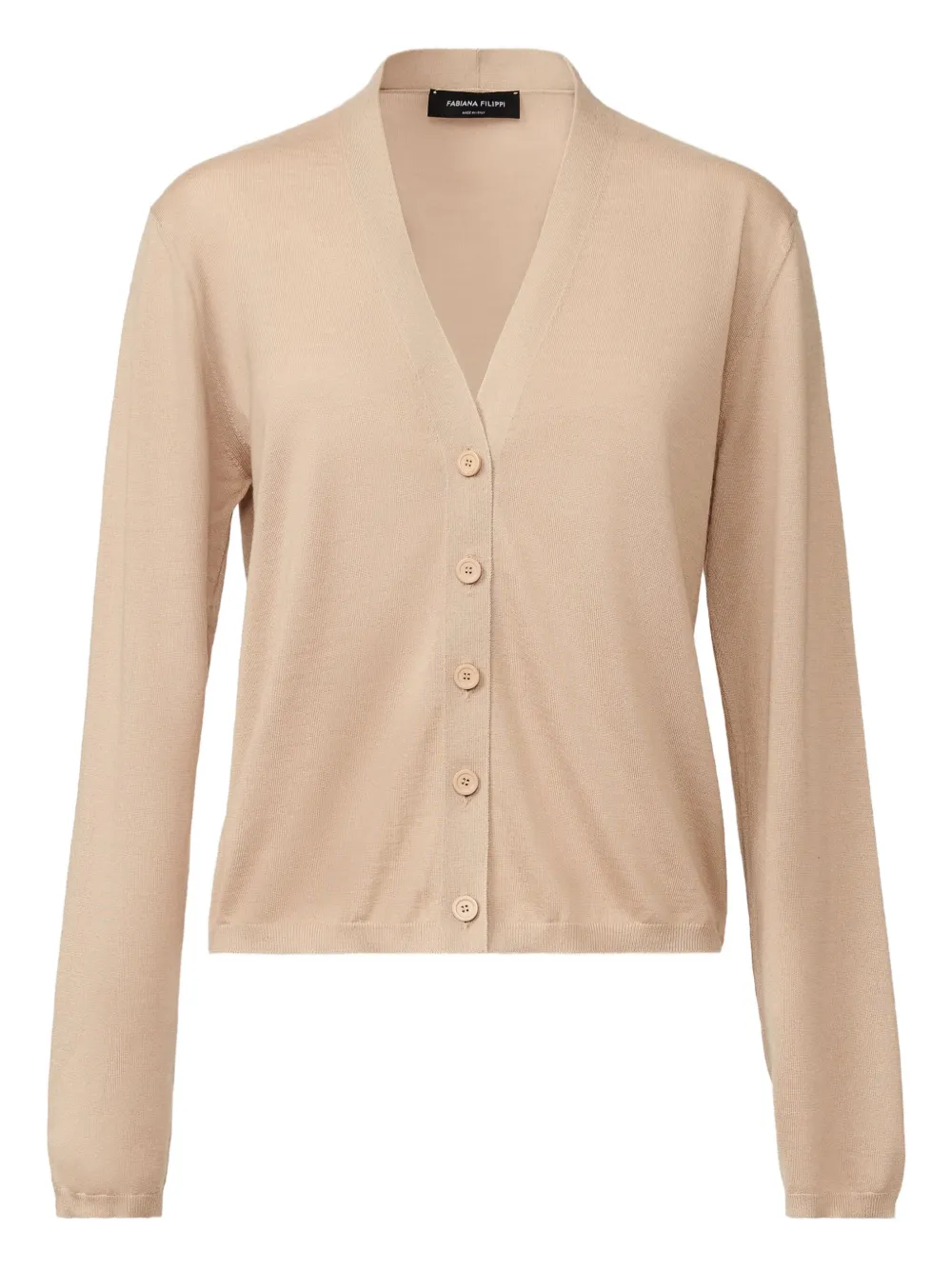 Кардиган тонкой вязки Fabiana Filippi, нейтральный
Кардиган тонкой вязки Fabiana Filippi, нейтральный