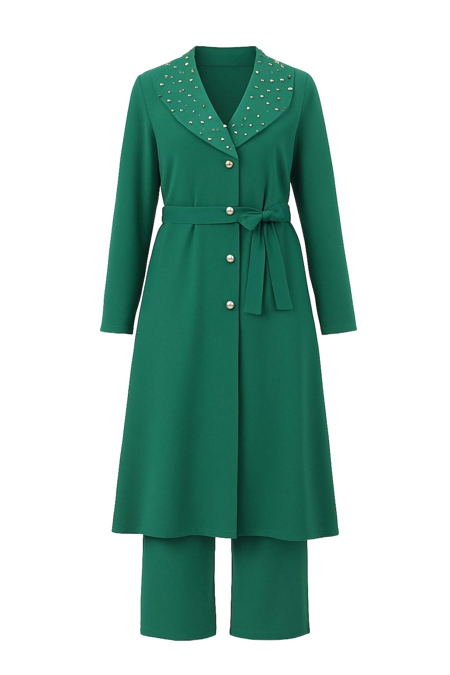 Брючный костюм MODAMIHRAM, зеленый
Брючный костюм MODAMIHRAM, зеленый