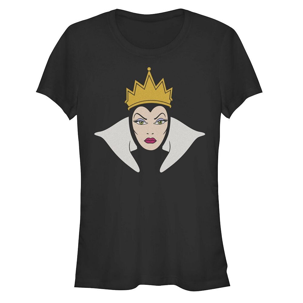 Женская футболка с портретом головы Диснея «Белоснежка и семь гномов Злая королева» Licensed Character, черный
Женская футболка с портретом головы Диснея «Белоснежка и семь гномов Злая королева» Licensed Character, черный