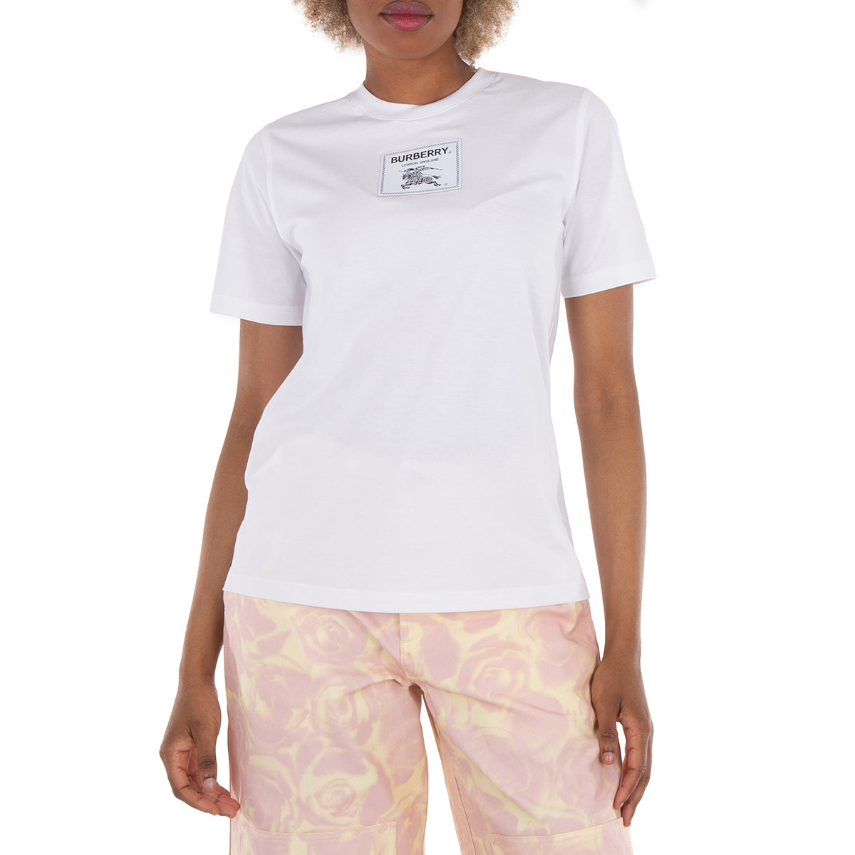 Футболка с логотипом Burberry, белый
Футболка с логотипом Burberry, белый