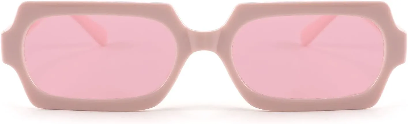 Солнцезащитные очки FEISEDY в стиле ретро, маленькие, прямоугольные, 90-х годов, для женщин и мужчин, модные узкие квадратные солнцезащитные очки B4067, Pink
Солнцезащитные очки FEISEDY в стиле ретро, маленькие, прямоугольные, 90-х годов, для женщин и мужчин, модные узкие квадратные солнцезащитные очки B4067, Pink