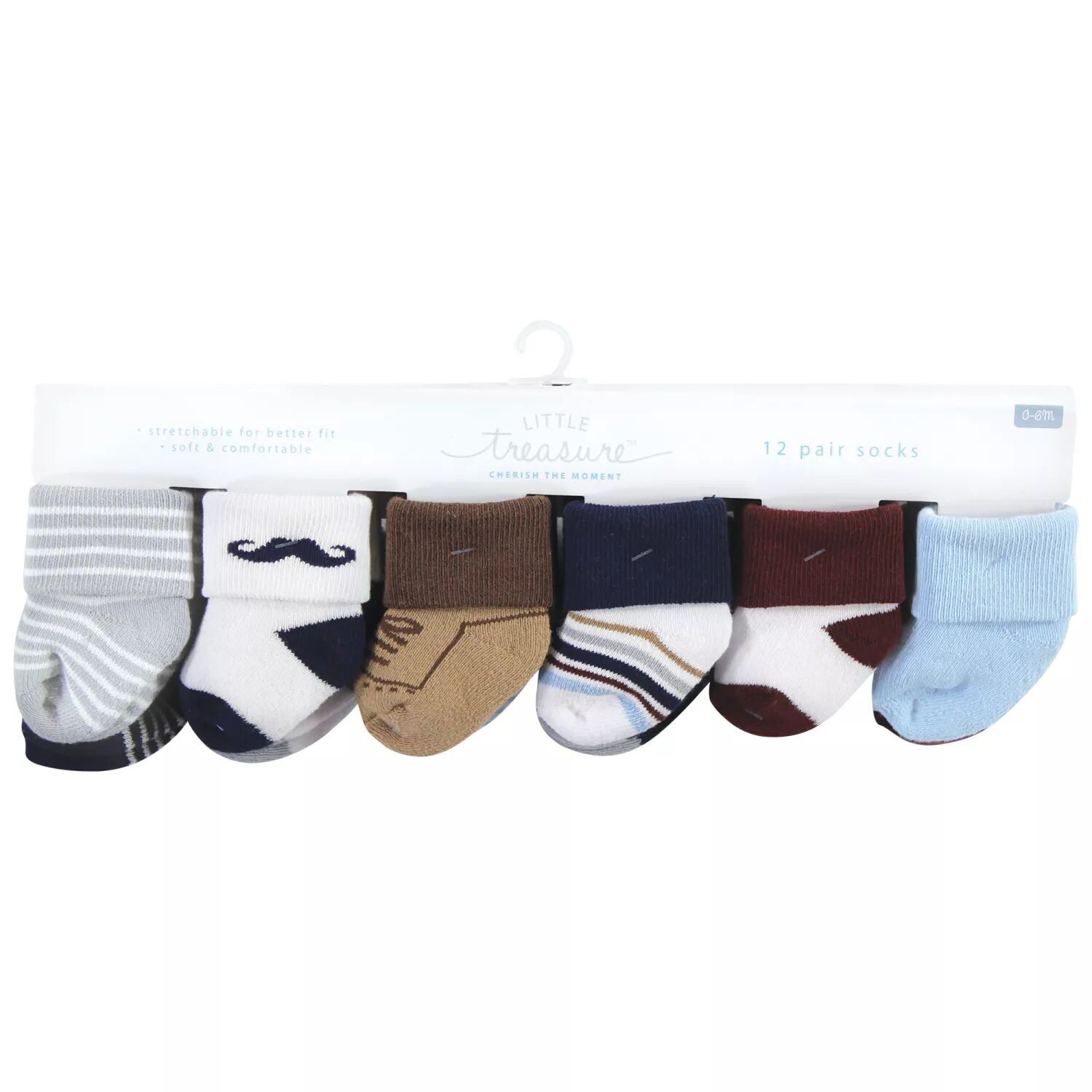 Носки для новорожденных мальчиков Little Treasure, Dapper Dude Little Treasure
Носки для новорожденных мальчиков Little Treasure, Dapper Dude Little Treasure