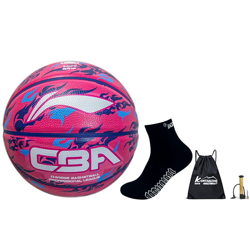 LINING Резиновый баскетбольный мяч rose red размер 7 тренировочный unisex
LINING Резиновый баскетбольный мяч rose red размер 7 тренировочный unisex