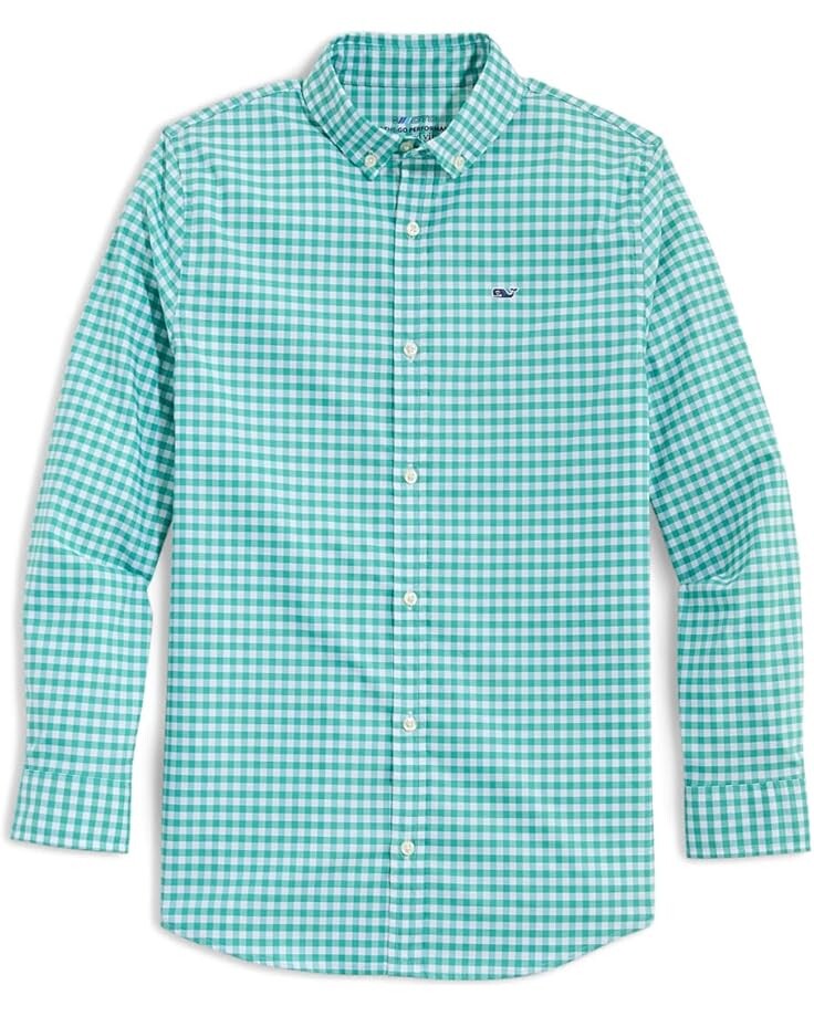 Рубашка Vineyard Vines Kids Clssc Fit Gingham Otg Brrr Shirt, цвет Lagoon Tide Gingham
Рубашка Vineyard Vines Kids Clssc Fit Gingham Otg Brrr Shirt, цвет Lagoon Tide Gingham