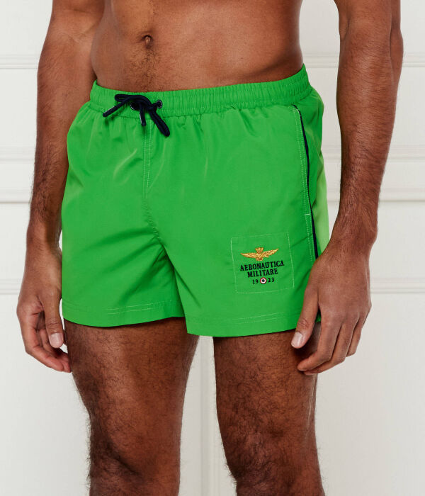 Шорты для плавания Regular fit Aeronautica Militare, зеленый
Шорты для плавания Regular fit Aeronautica Militare, зеленый