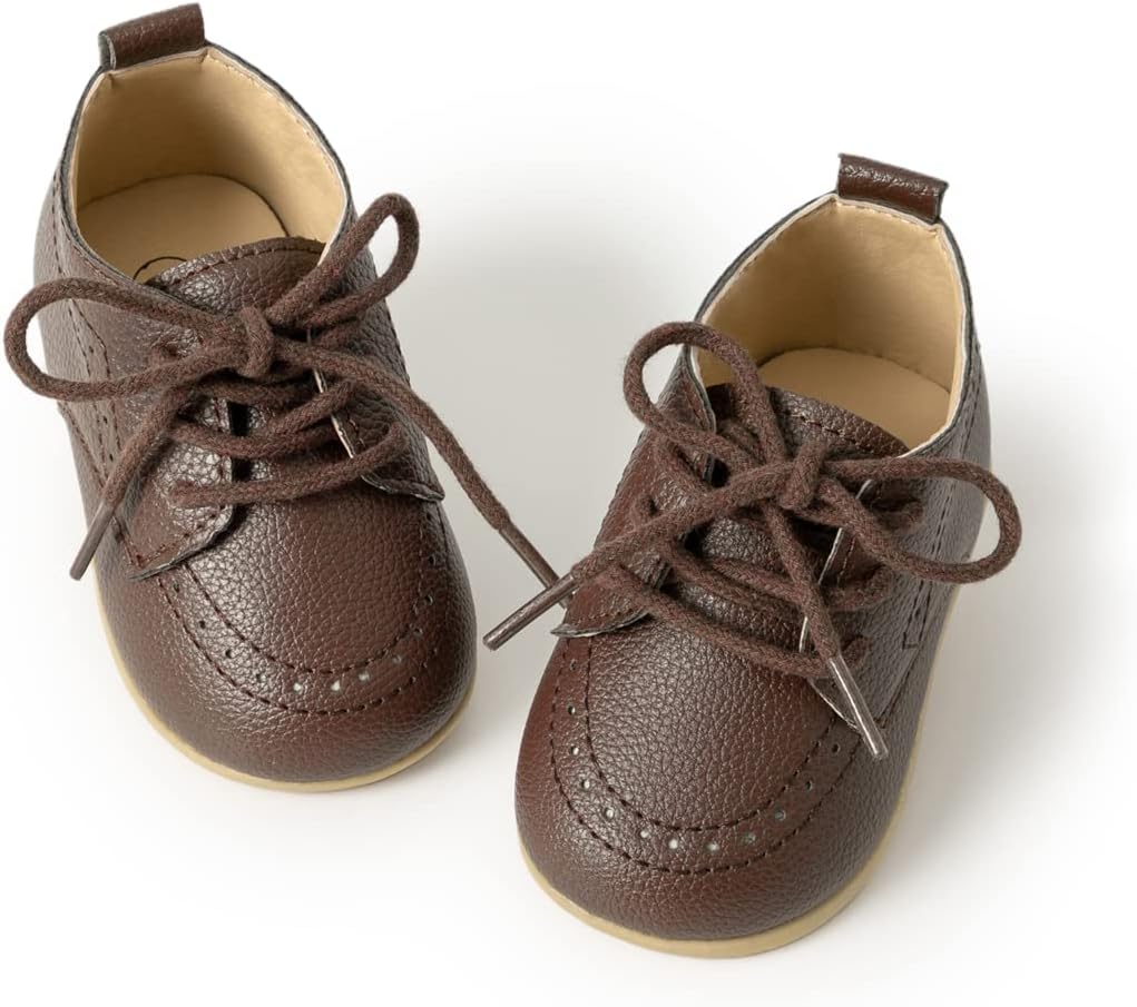 Детские туфли-оксфорды для мальчиков из искусственной кожи Ohsofy, темно-коричневый
Детские туфли-оксфорды для мальчиков из искусственной кожи Ohsofy, темно-коричневый