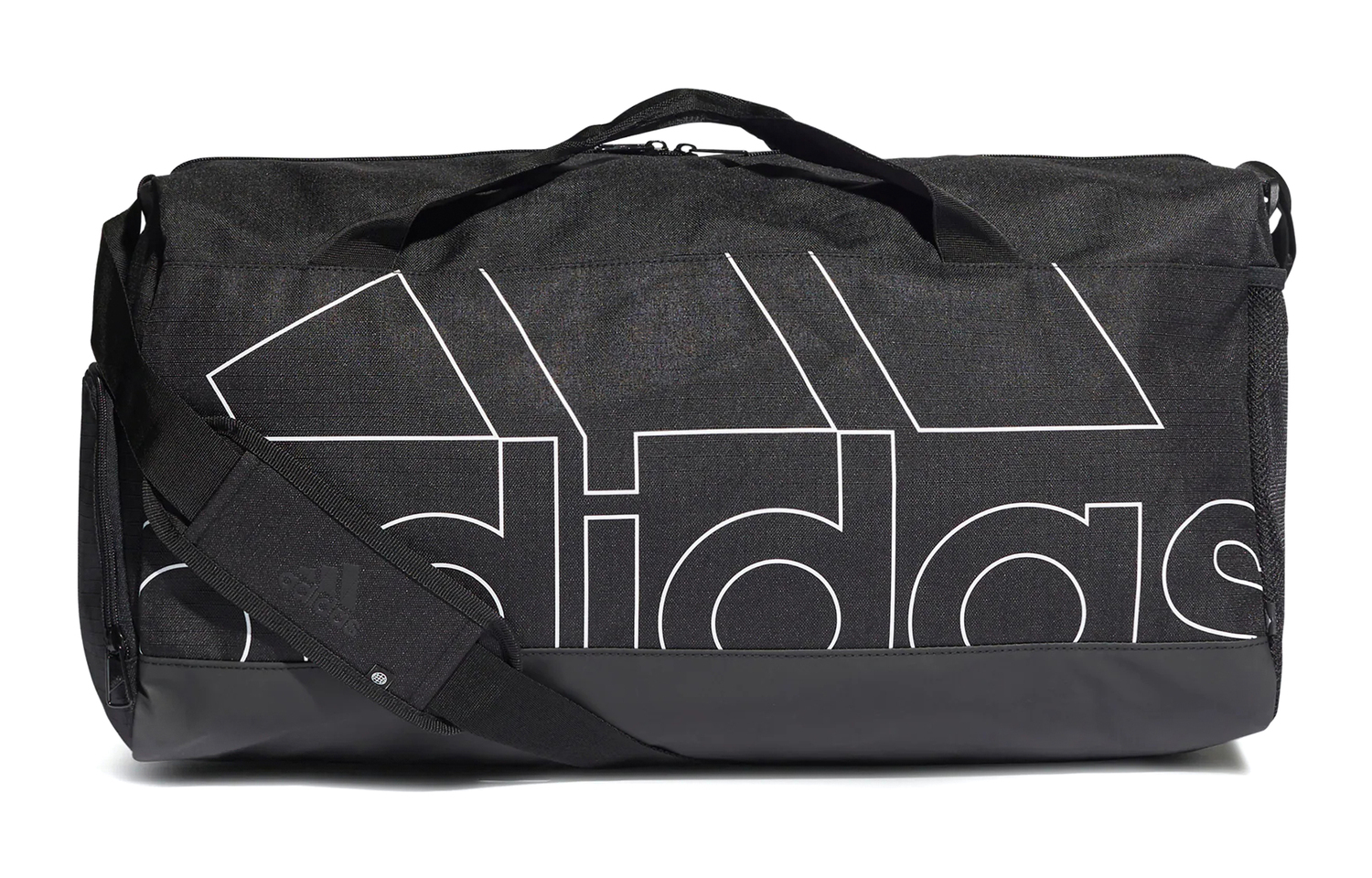 Полиэстеровая сумка через плечо кроссбод унисекс большая черная Adidas 
Полиэстеровая сумка через плечо кроссбод унисекс большая черная Adidas