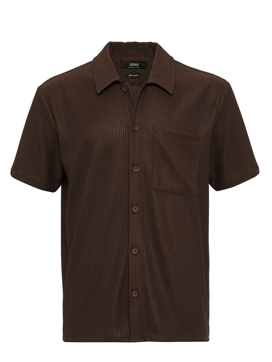 Рубашка на пуговицах Comfort fit Antioch, коричневый
Рубашка на пуговицах Comfort fit Antioch, коричневый