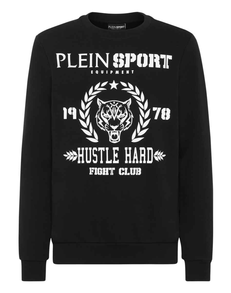 Свитер Plein Sport Sweatshirt Tiger, черный 
Свитер Plein Sport Sweatshirt Tiger, черный