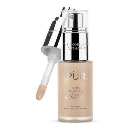Pur Beauty 4-в-1 Love Your Selfie Тональный крем и консилер - Стойкий Полный Pür Minerals
Pur Beauty 4-в-1 Love Your Selfie Тональный крем и консилер - Стойкий Полный Pür Minerals