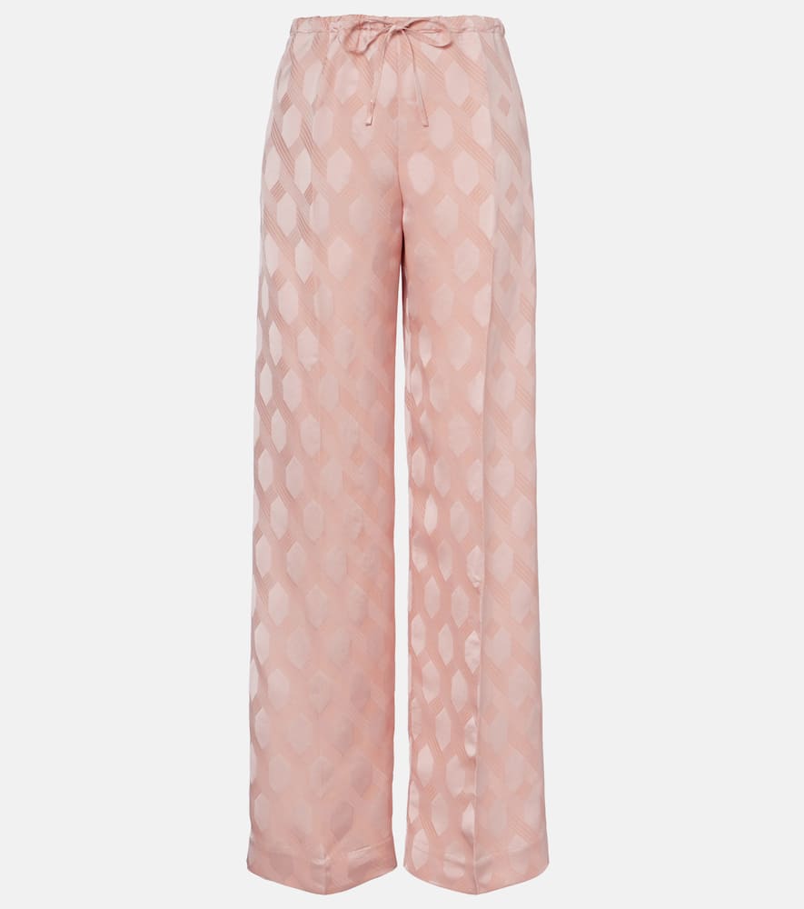 Широкие брюки с принтом Dries Van Noten, Pink
Широкие брюки с принтом Dries Van Noten, Pink
