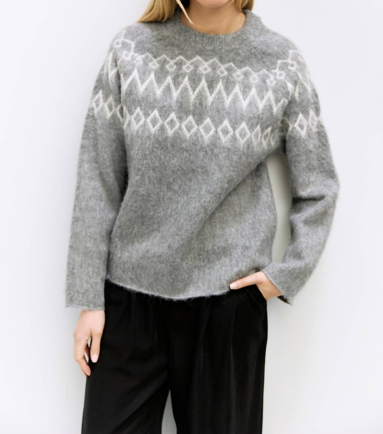 MOD REF Свитер Wilson серого цвета
MOD REF Свитер Wilson серого цвета