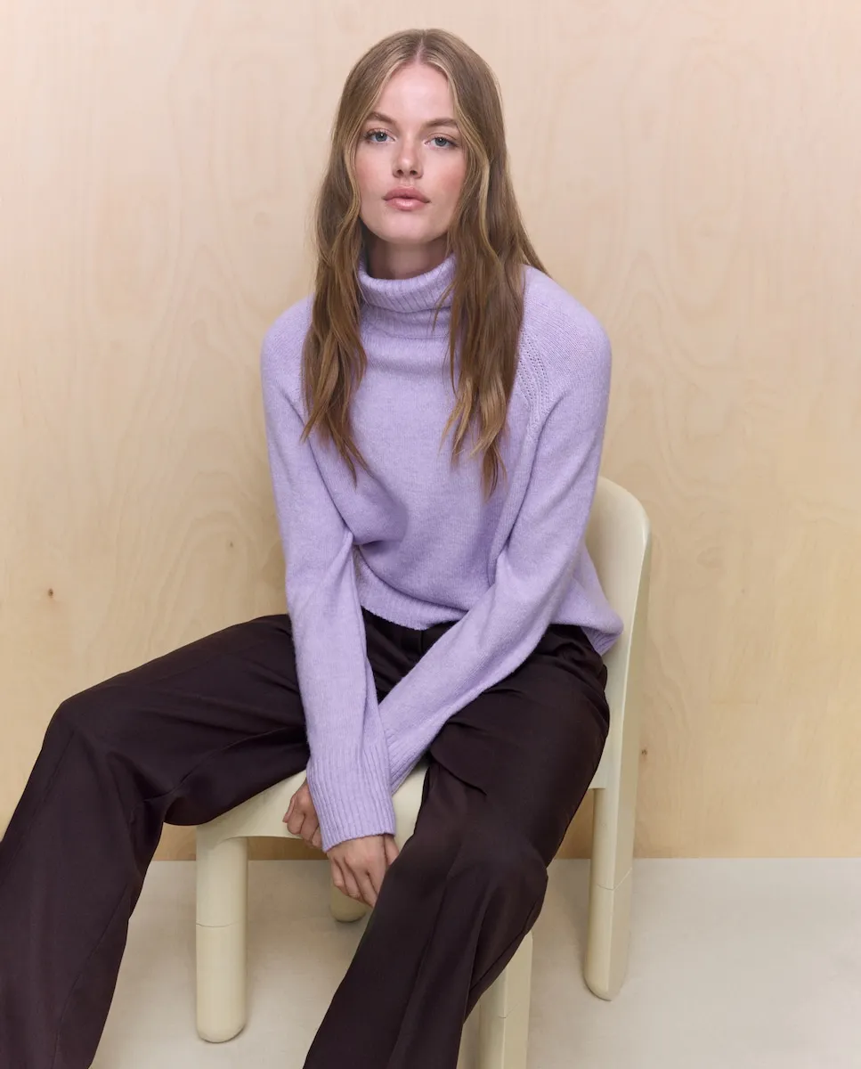 Женский джемпер Baguilla с высоким воротником Easy Wear, сиреневый
Женский джемпер Baguilla с высоким воротником Easy Wear, сиреневый