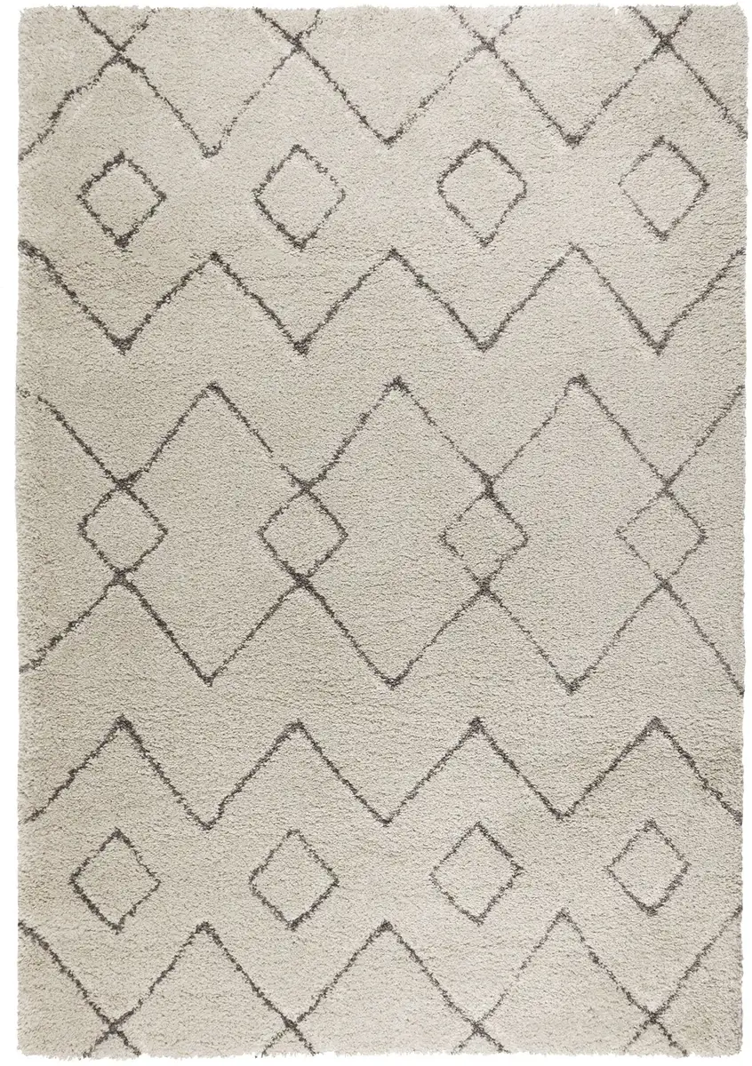 FLAIR RUGS ковер с высоким ворсом "Imari", прямоугольный, берберский стиль, бохо, ромбовидный узор 160х230 см, кремовый/серый
FLAIR RUGS ковер с высоким ворсом "Imari", прямоугольный, берберский стиль, бохо, ромбовидный узор 160х230 см, кремовый/серый
