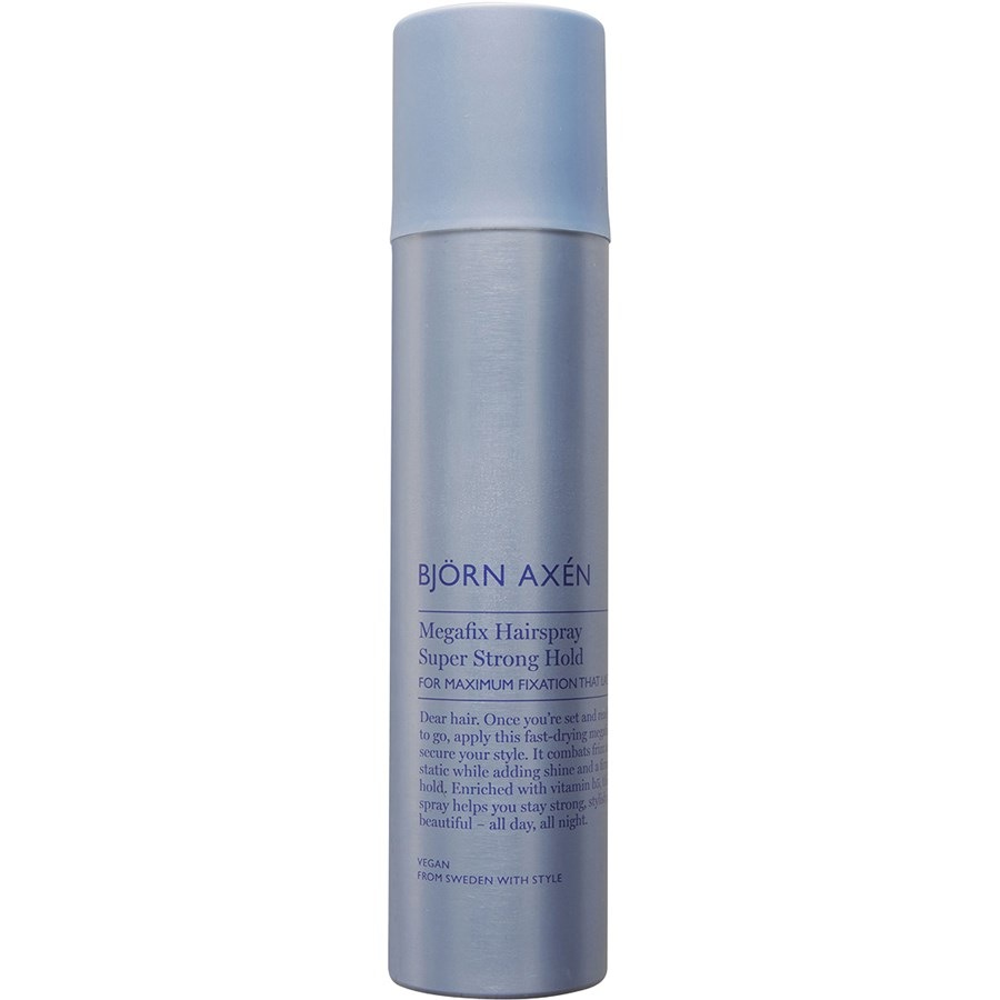 Лак для волос Björn Axén Megafix Hairspray Super Strong Hold, 250 ml
Лак для волос Björn Axén Megafix Hairspray Super Strong Hold, 250 ml