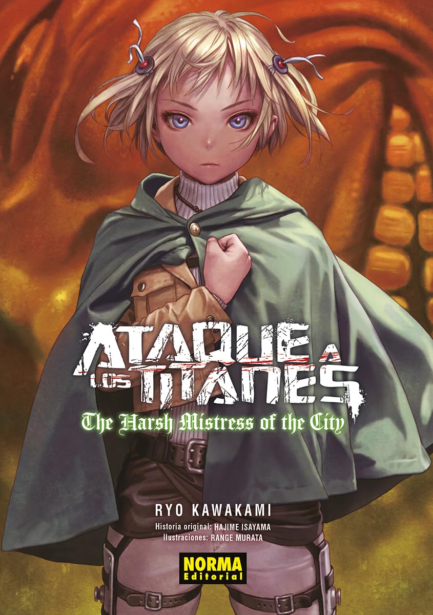 ATAQUE A LOS TITANES: THE HARSH MISTRESS OF THE CITY. NOVELA (NORMA EDITORIAL, S.A.)
ATAQUE A LOS TITANES: THE HARSH MISTRESS OF THE CITY. NOVELA (NORMA EDITORIAL, S.A.)
