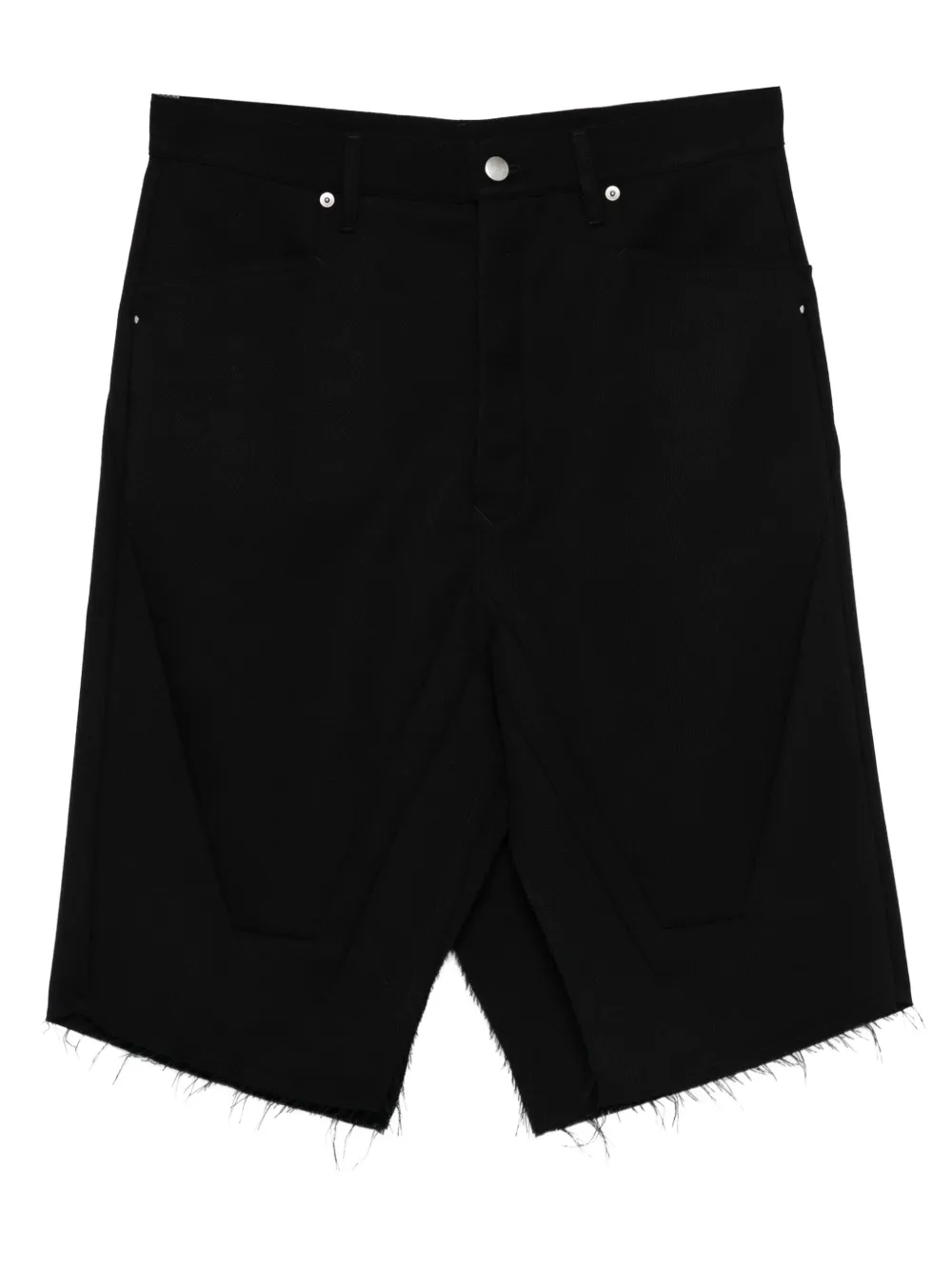 Шорты с бахромой Rick Owens, черный
Шорты с бахромой Rick Owens, черный