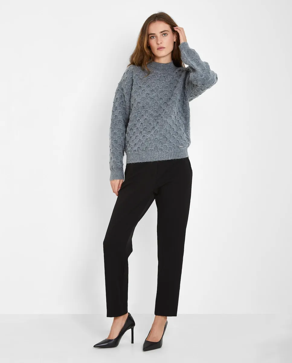 Женские прямые брюки с ложными боковыми карманами Trucco, черный
Женские прямые брюки с ложными боковыми карманами Trucco, черный