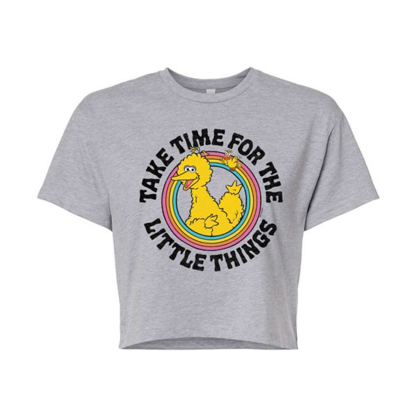 Укороченная футболка «Улица Сезам» для юниоров, большая птица, бери время Licensed Character, серый
Укороченная футболка «Улица Сезам» для юниоров, большая птица, бери время Licensed Character, серый