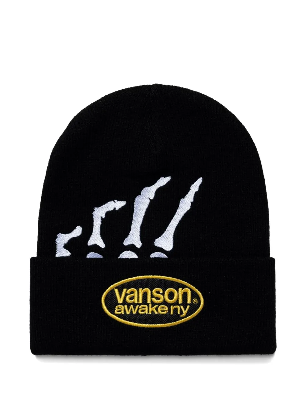 Вязаная шапка Vanson с вышивкой «Скелет» Awake Ny, черный
Вязаная шапка Vanson с вышивкой «Скелет» Awake Ny, черный