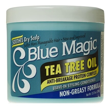 Blue Magic Tea Tree Oil Несмываемый кондиционер для укладки волос 13,75 унций — упаковка из 6 шт J. Strickland & Co 
Blue Magic Tea Tree Oil Несмываемый кондиционер для укладки волос 13,75 унций — упаковка из 6 шт J. Strickland & Co
