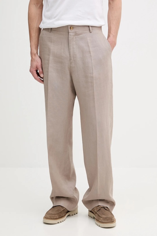 Льняные брюки Liu Jo, коричневый
Льняные брюки Liu Jo, коричневый